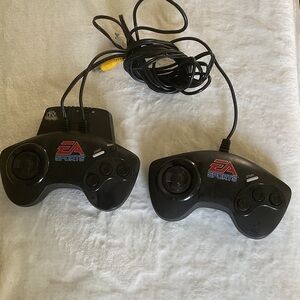EA Sports Black Game Controllers